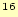 $ ^{16}$