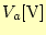 $ V_a\mathrm{[V]}$