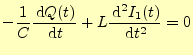 $\displaystyle -\frac{1}{C} \if 11 \frac{\,\mathrm{d}Q(t)}{\,\mathrm{d}t} \else ...
...)}{\,\mathrm{d}t} \else \frac{\,\mathrm{d}^{2} I_1(t)}{\,\mathrm{d}t^{2}}\fi =0$