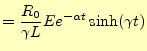 $\displaystyle =\frac{R_L+R_0}{2L}$