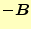 $ -\boldsymbol{B}$