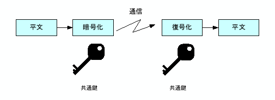 \includegraphics[keepaspectratio, scale=0.7]{figure/common_key_encryption_system.eps}