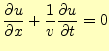 $\displaystyle \if 11 \frac{\partial u}{\partial x} \else \frac{\partial^{1} u}{...
...\frac{\partial u}{\partial t} \else \frac{\partial^{1} u}{\partial t^{1}}\fi =0$