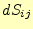 $\displaystyle dS_{ij}$