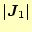 $ \vert\boldsymbol{J}_1\vert$