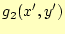 $\displaystyle g_2(x',y')$