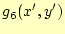 $\displaystyle g_6(x',y')$