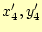 $ x_{4}',y_{4}'$