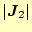 $ \vert\boldsymbol{J}_2\vert$