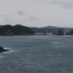 石廊崎から見た海岸