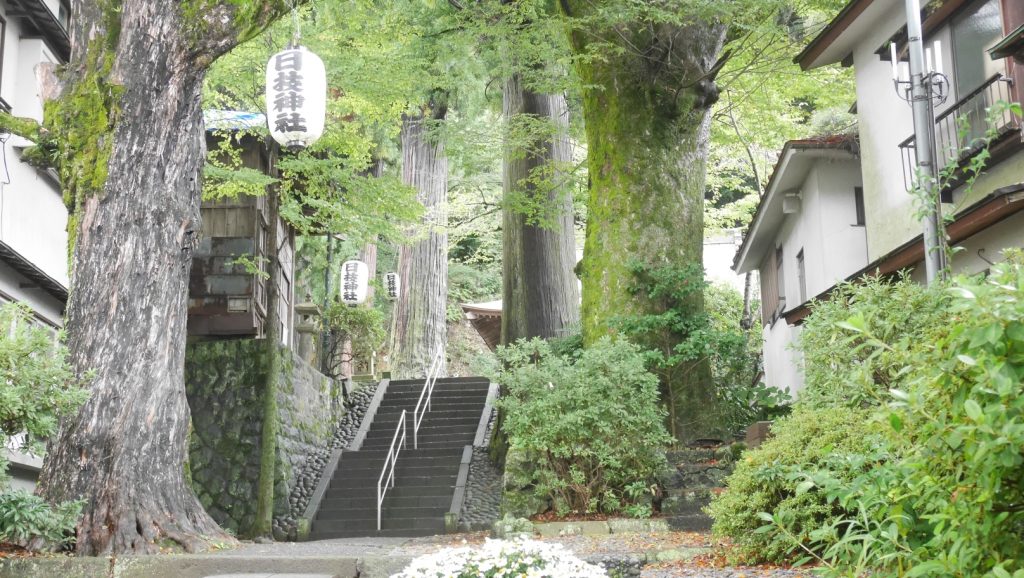 日枝神社の入口