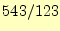 $\displaystyle 543/123$