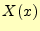 $ X(x)$