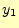 $\displaystyle y_1=\frac{\mu}{\lambda}$